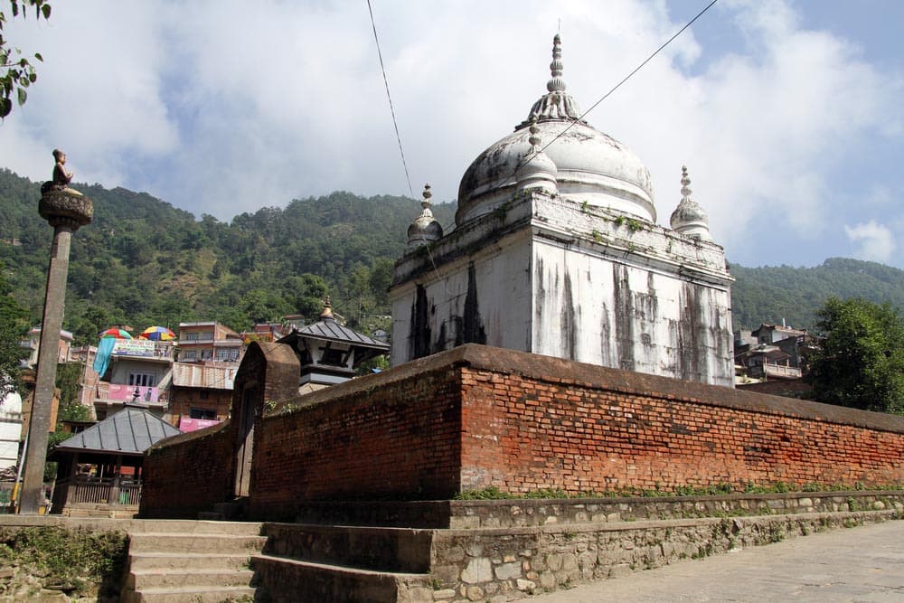 white temple gorkha