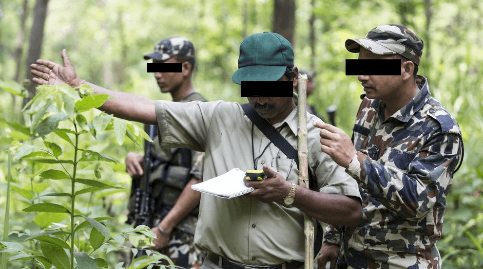 Anti-poaching mission in Chitwan National Park